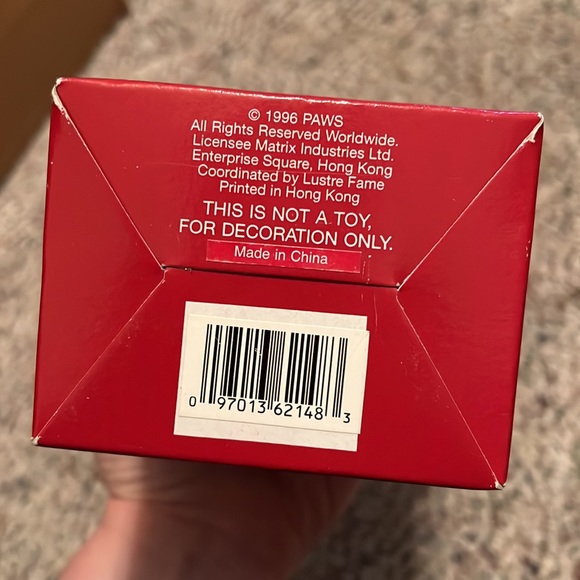 *NWT* 1996 Paws Cowboy Garfield Christmas Ornament - Picture 6 of 6